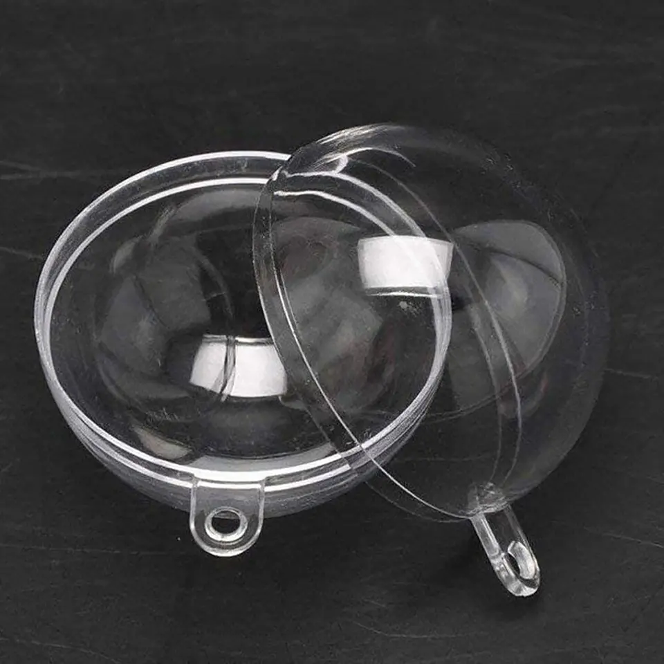 ESFERA ACRILICA PARA PERSONALIZAR 8CM CAJITA 6UNDS - POR MAYOR 2