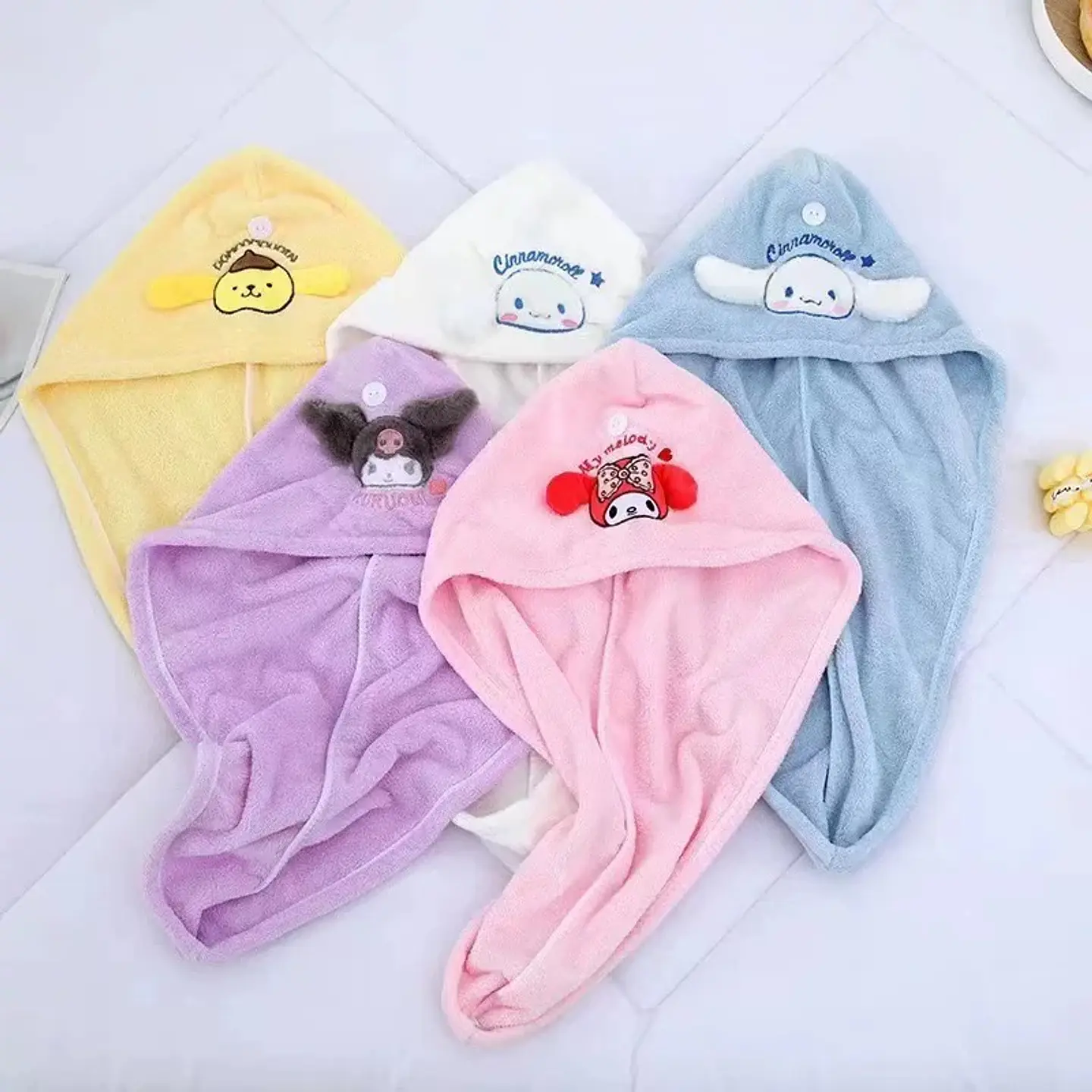 TOALLA TURBANTE SANRIO - POR MAYOR 1