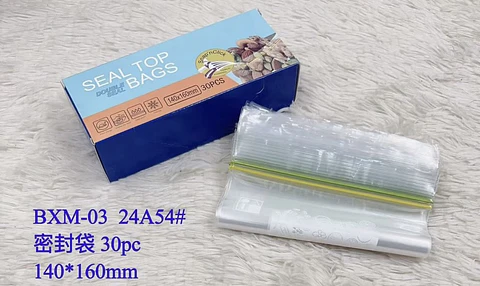 BOLSA ZIPLOC 140X160MM CAJITA 30UNDS - POR MAYOR