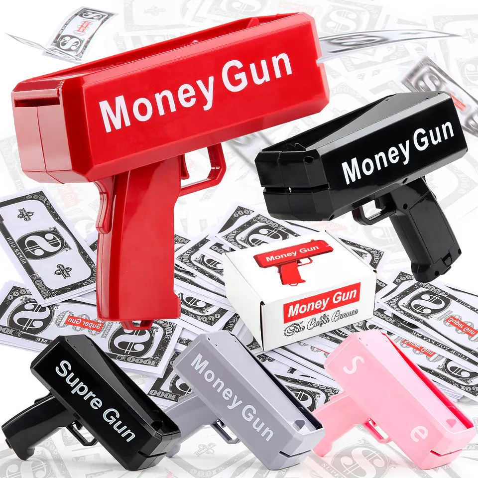 PISTOLA LANZA BILLETES - POR MAYOR 1