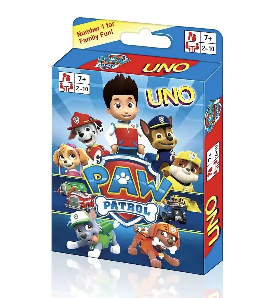 CARTAS UNO PAW PATROL- POR MAYOR 1