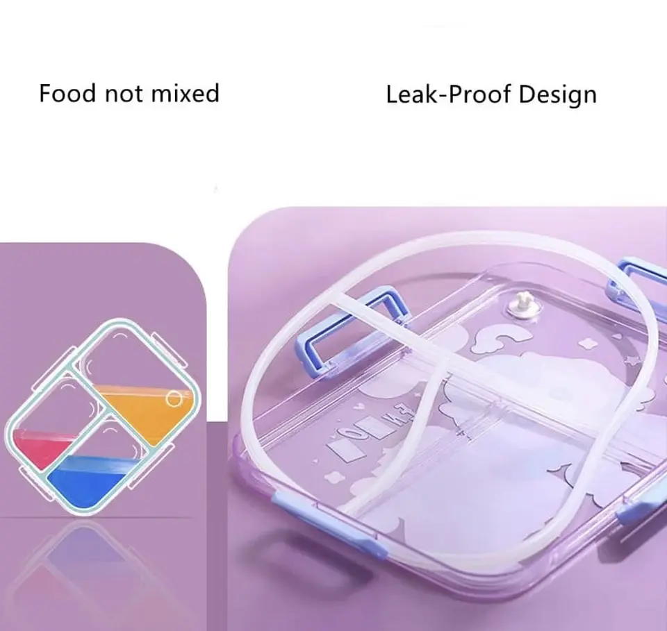TAPER VIANDA BENTO LUNCH BOX NIÑO- POR MAYOR 6