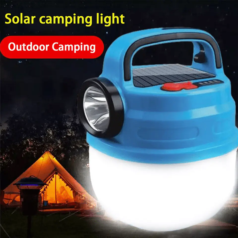LÁMPARA LINTERNA SOLAR HURRY BOLT 50W- POR MAYOR 1