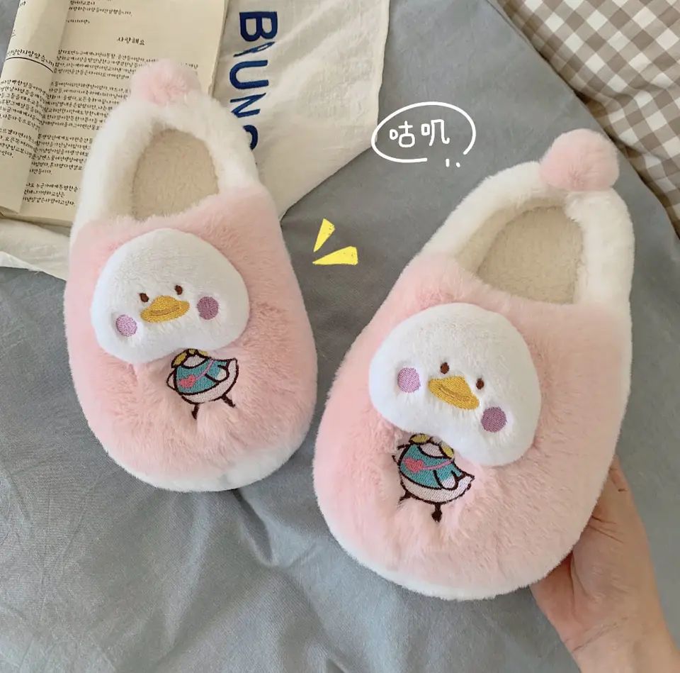 PANTUFLA PELUCHE PATITO 36/37 38/39 40/41- POR MAYOR 2