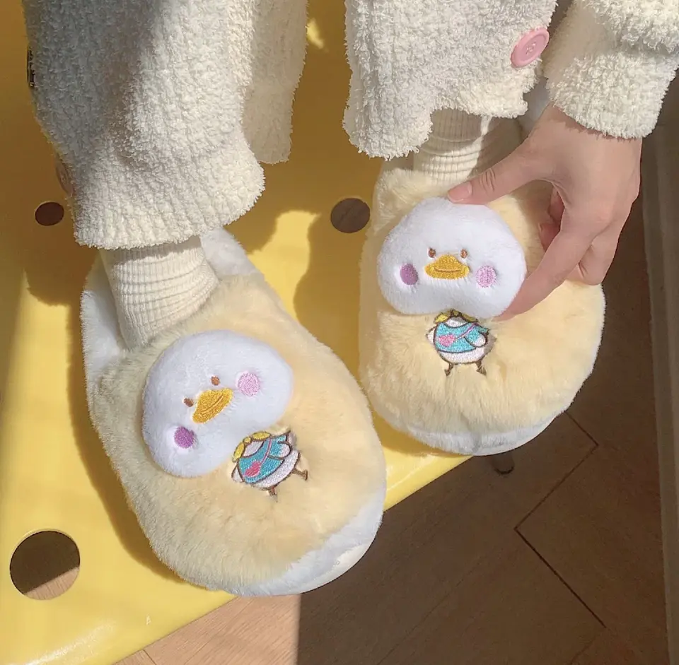 PANTUFLA PELUCHE PATITO 36/37 38/39 40/41- POR MAYOR 3