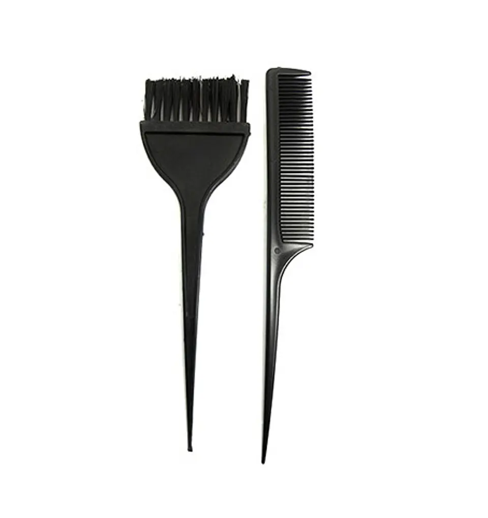 DOCENA SET DE TINTURA CABELLO PEINE+CEPILLO APLICADOR - POR ,MAYOR 5