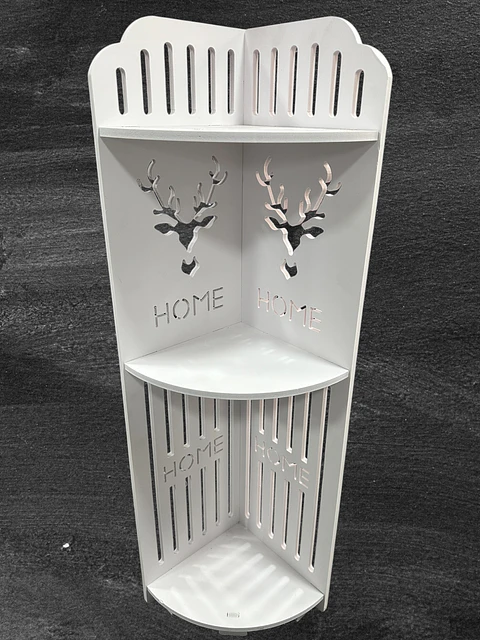 MUEBLE ESQUINERO ORGANIZADOR BLANCO VENADO 75CM- POR MAYOR
