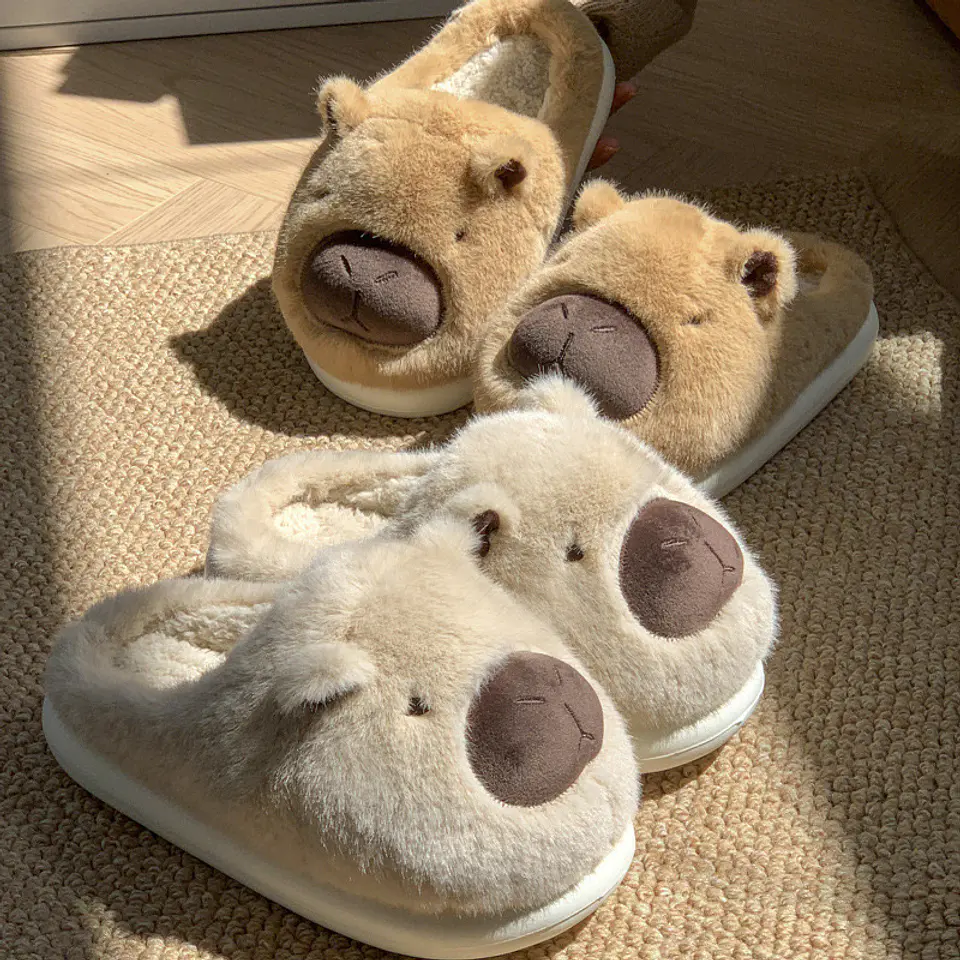 PANTUFLA CAPYBARA ADULTO 36/37 38/39 40/41- POR MAYOR 6