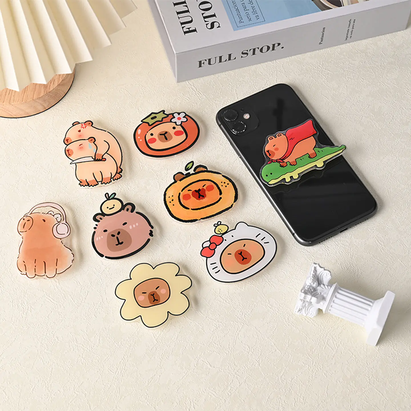 POP SOCKET CAPYBARA SOPORTE DE TELEFONO- POR MAYOR 5