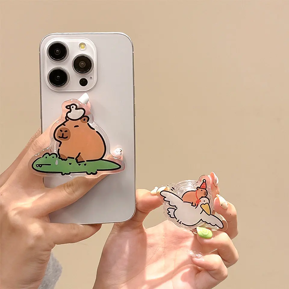 POP SOCKET CAPYBARA SOPORTE DE TELEFONO- POR MAYOR 1