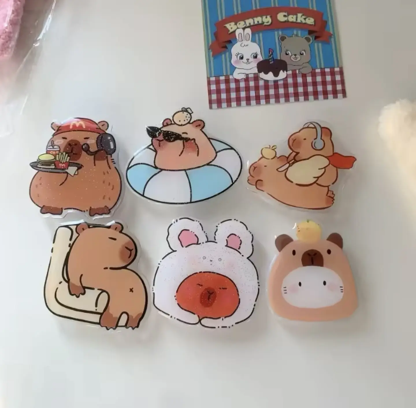 POP SOCKET CAPYBARA SOPORTE DE TELEFONO- POR MAYOR 7