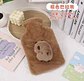 BOLSA DE AGUA CALIENTE PELUCHE CAPYBARA 1L 26x18CM- POR MAYOR - Miniatura 2