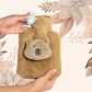 BOLSA DE AGUA CALIENTE PELUCHE CAPYBARA 1L 26x18CM- POR MAYOR - Miniatura 3