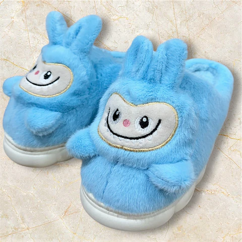 PANTUFLA PELUCHE LABUBU ADULTO TALLA 36/37 38/39 40/41- POR MAYOR