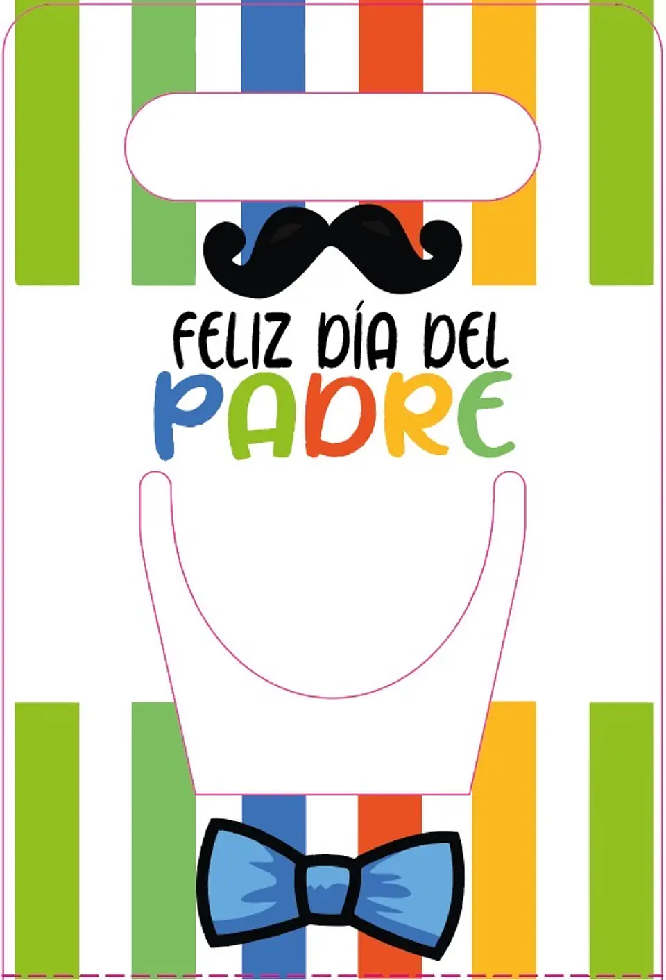 PORTA TAZA DE CARTÓN DÍA DEL PADRE- POR MAYOR 2
