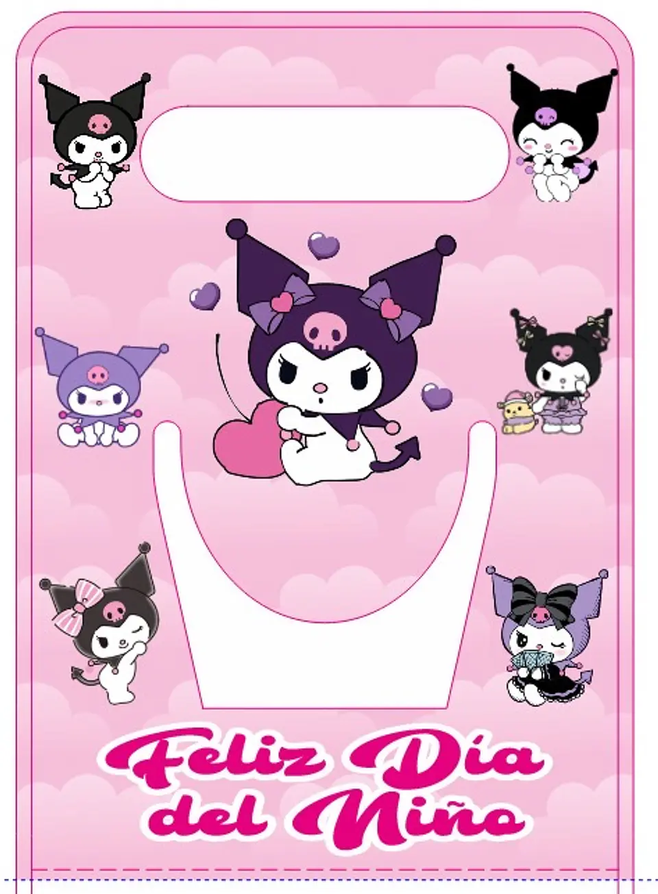 CARTÓN PORTA TAZA DÍA DEL NIÑO PQT 12 UNDS- POR MAYOR 4