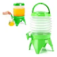 CONTENEDOR DE AGUA PLEGABLE CON DISPENSADOR 7.5LITROS- POR MAYOR - Miniatura 1