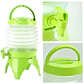 CONTENEDOR DE AGUA PLEGABLE CON DISPENSADOR 7.5LITROS- POR MAYOR - Miniatura 3