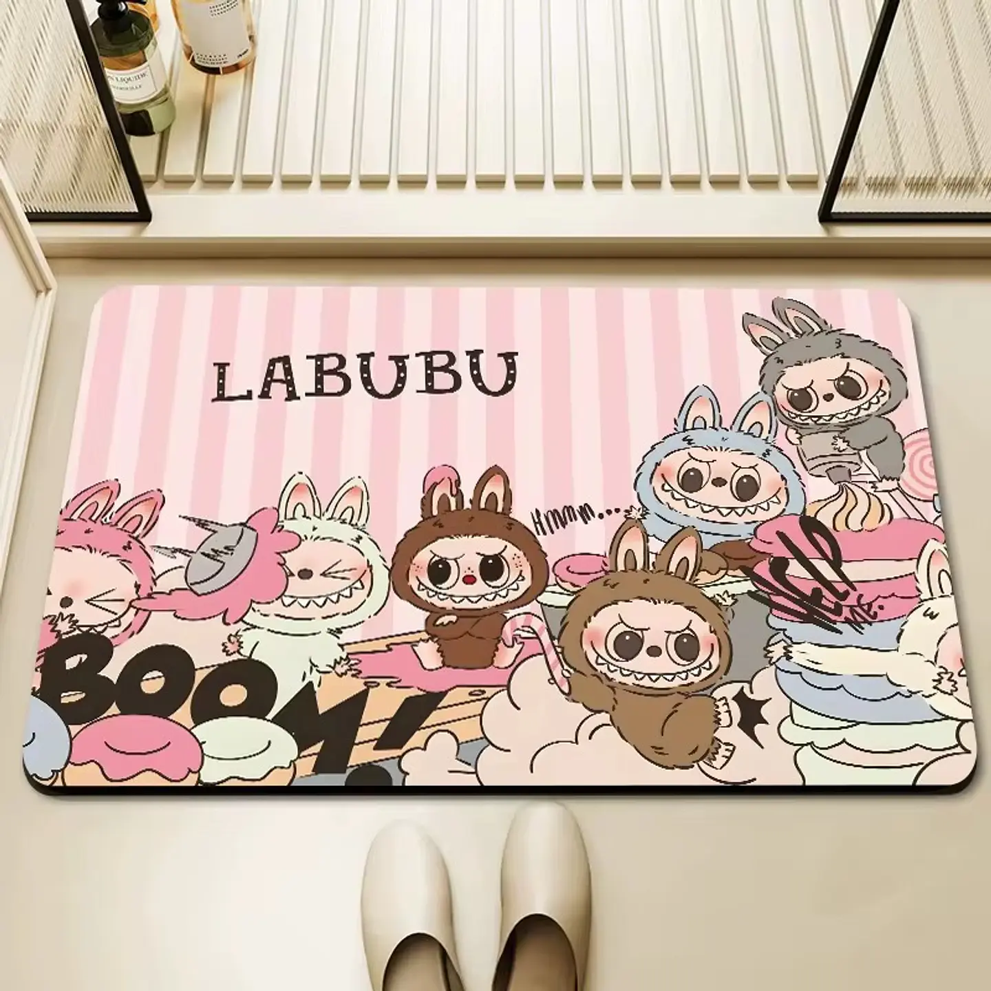 ALFOMBRA LIMPIA PIE LABUBU 40x60CM- POR MAYOR 2