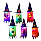 SOMBRERO FANTASMA LUMINOSO COLORES 75CM- POR MAYOR - Miniatura 6