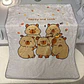 MANTA CAPYBARA PLUSH NIÑO 100x1300CM CON BOLSA- POR MAYOR - Miniatura 2
