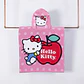 TOALLA CAPUCHA HELLO KITTY SANRIO ORIGINAL DIS 60x120CM EXCELENTE CALIDAD MICROFIBRA 70/30- POR MAYOR - Miniatura 1