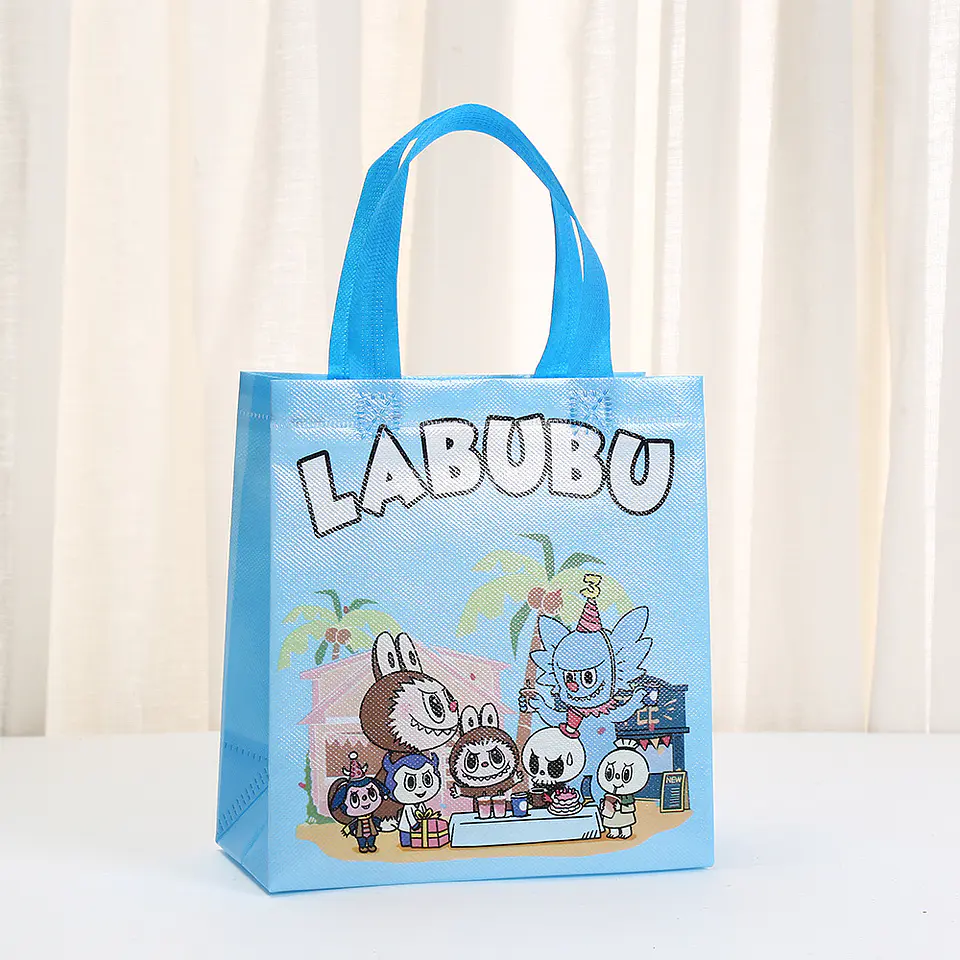 BOLSITO REUTILIZABLE LABUBU 30x22CM- POR MAYOR 2