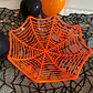 CANASTA DULCERA DE HALLOWEEN TELA DE ARAÑA 28x28CM- POR MAYOR - Miniatura 7