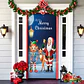 FUNDA PARA PUERTA NAVIDAD CLÁSICO 90x210CM SIRVE COMO FUNDA PARA MESA - POR MAYOR - Miniatura 6