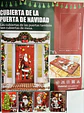 FUNDA PARA PUERTA NAVIDAD CLÁSICO 90x210CM SIRVE COMO FUNDA PARA MESA - POR MAYOR - Miniatura 12