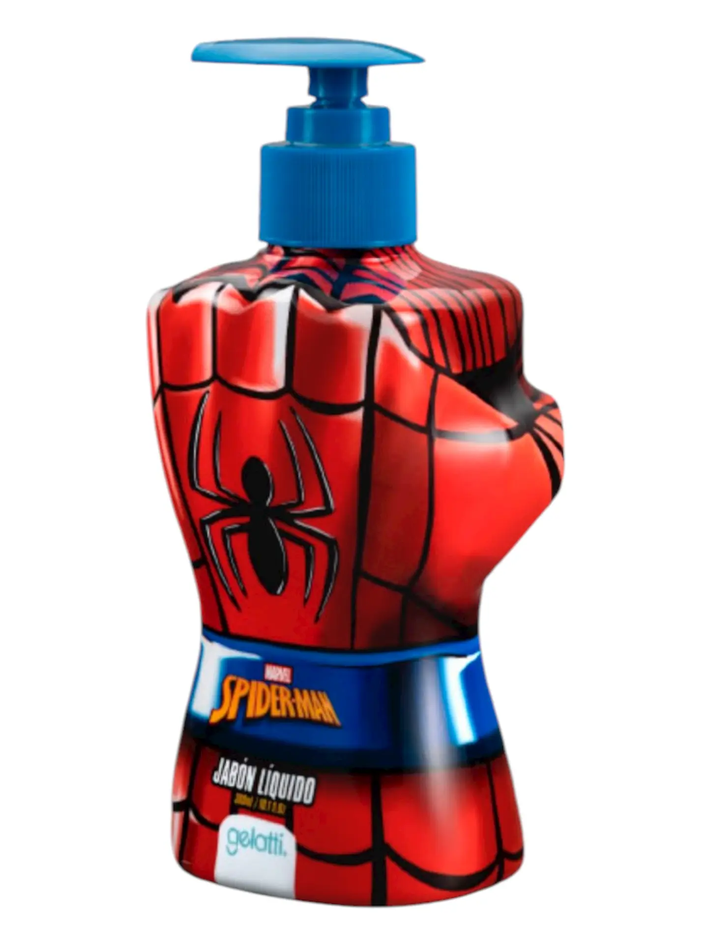 JABÓN LÍQUIDO CON DISPENSADOR 300ML SPIDERMAN- POR MAYOR 1