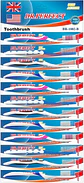 CEPILLO DE DIENTES ADULTO BLÍSTER 12 PCS - POR MAYOR - Miniatura 1