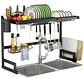 RACK ESCURRIDOR DE PLATOS SOBRE EL FREGADERO MULTIFUNCIONAL- POR MAYOR - Miniatura 1