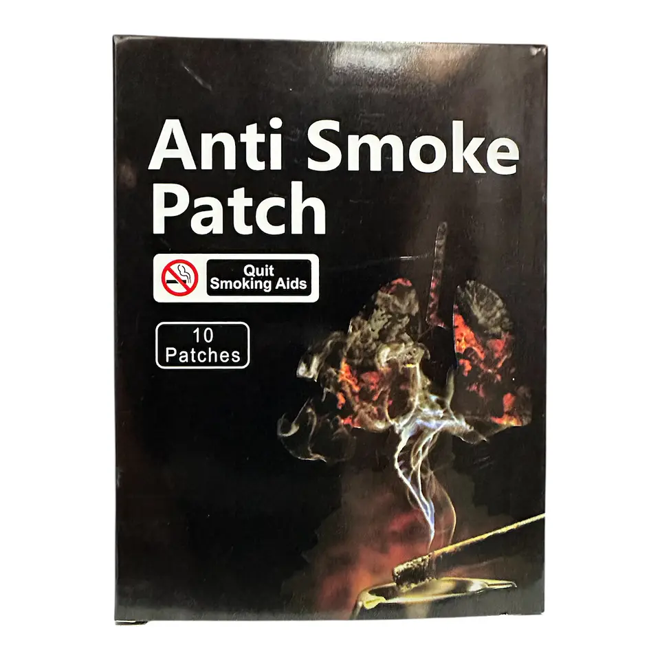 PARCHE ANTI-FUMADOR CAJA 10 UNDS- POR MAYOR 1