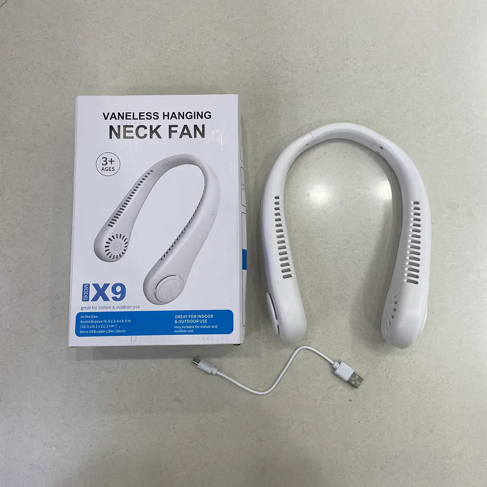 VENTILADOR PORTÁTIL PARA EL CUELLO USB- POR MAYOR 5