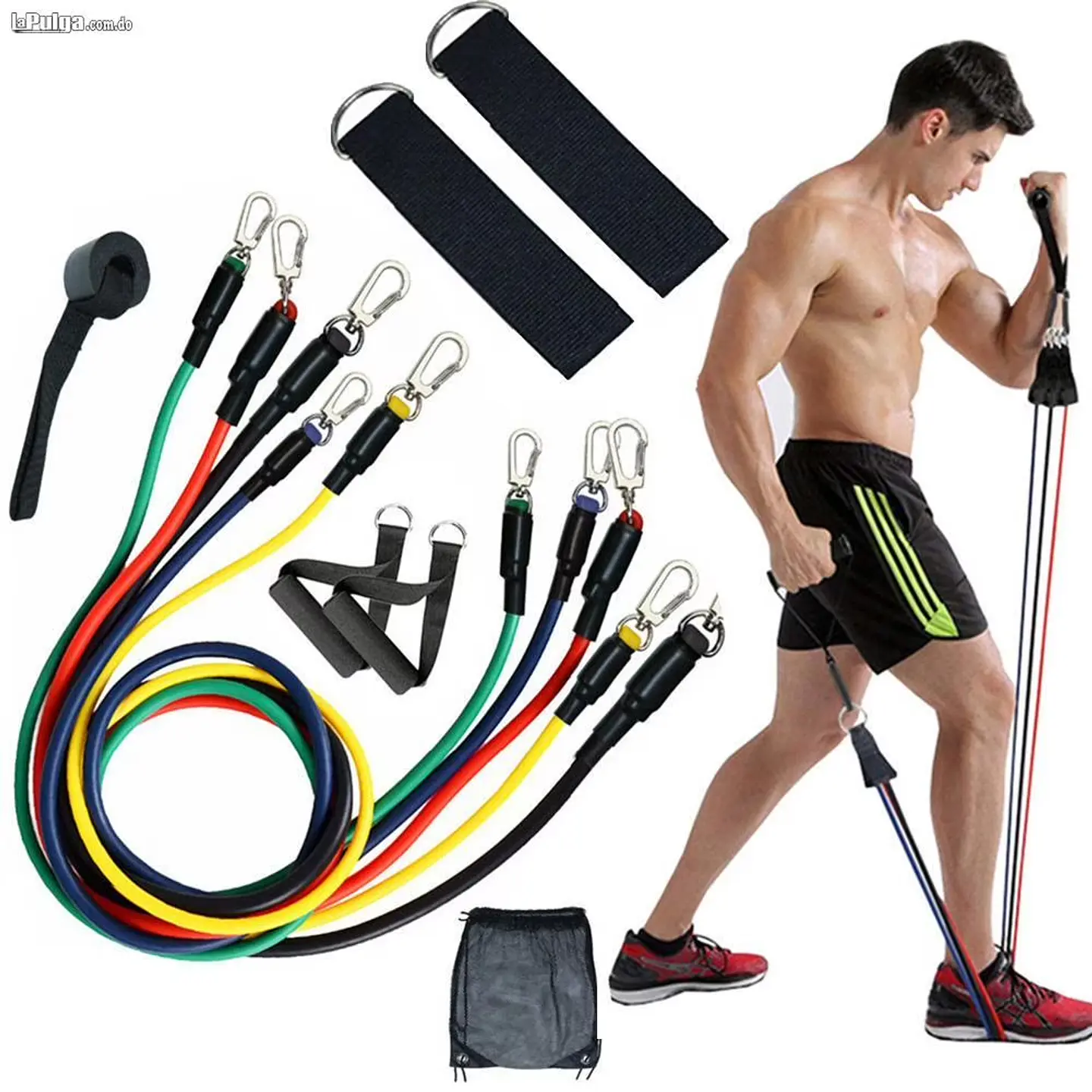 SET DE BANDAS ELASTICAS DE RESISTENCIA PARA EJERCICIOS- POR MAYOR 3