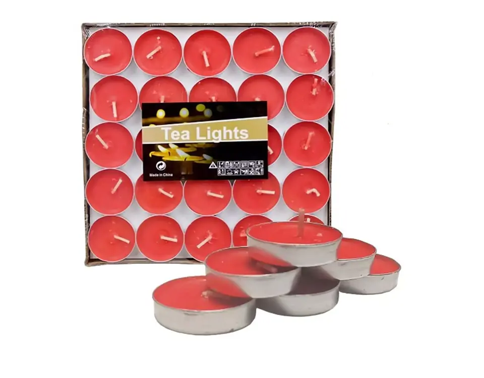 SET DE 50 VELITAS AROMATICAS TEA LIGHTS- POR MAYOR 1