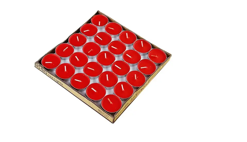 SET DE 50 VELITAS AROMATICAS TEA LIGHTS- POR MAYOR 4