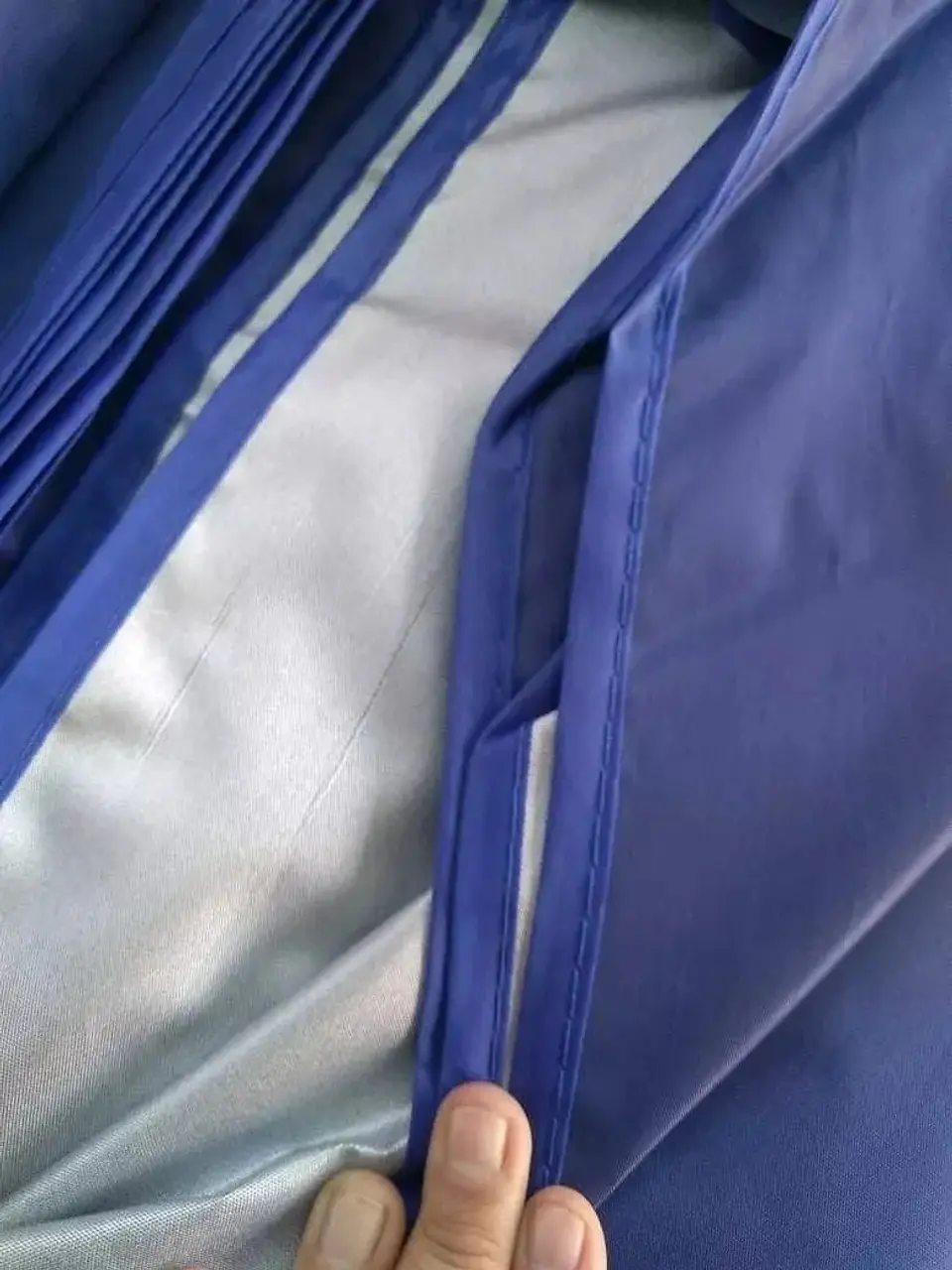 LONA, CARPA REPUESTO DE TOLDO 3x3 IMPERMEABLE FILTRO UV AZUL- POR MAYOR 4