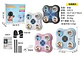 MAQUINA BOXEO RECARGABLE MUSICAL 4 GOLPES NIÑOS + GUANTES- POR MAYOR - Miniatura 4