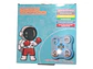 MAQUINA BOXEO RECARGABLE MUSICAL 4 GOLPES NIÑOS + GUANTES- POR MAYOR - Miniatura 6