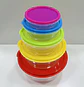 SET DE 5 TAPERS DE COLORES REDONDO - POR MAYOR - Miniatura 2