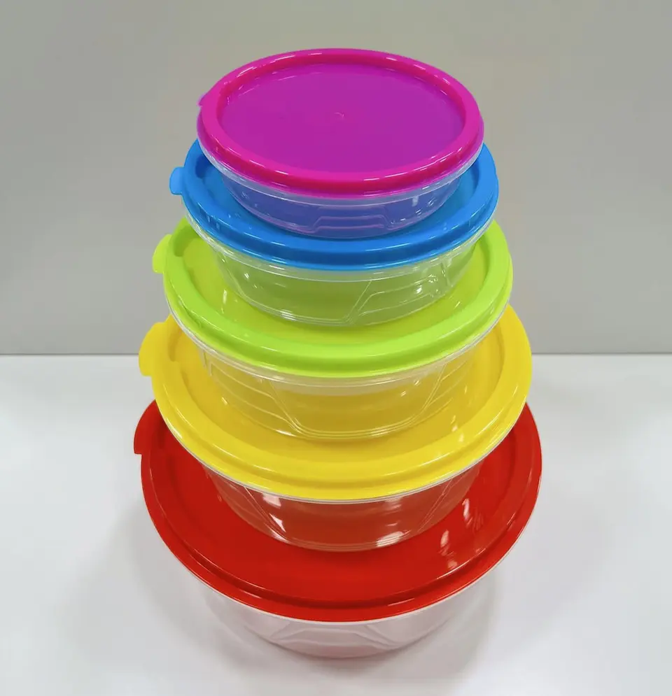 SET DE 5 TAPERS DE COLORES REDONDO - POR MAYOR 2