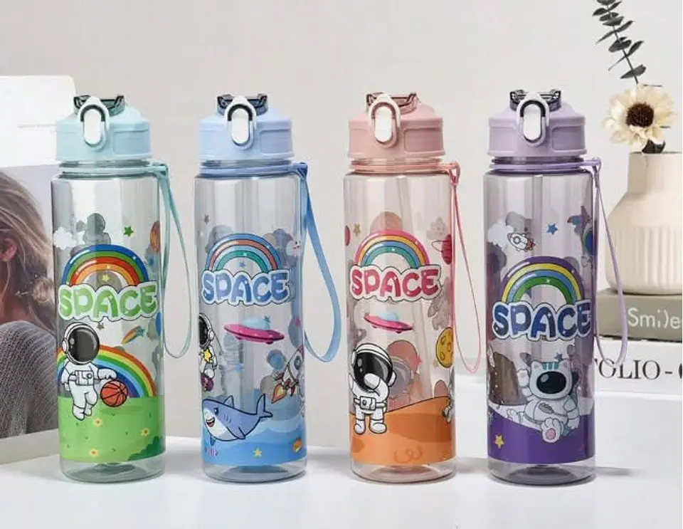 BOTELLA DE AGUA DISEÑO ASTRONAUTA 1100ML- POR MAYOR 7