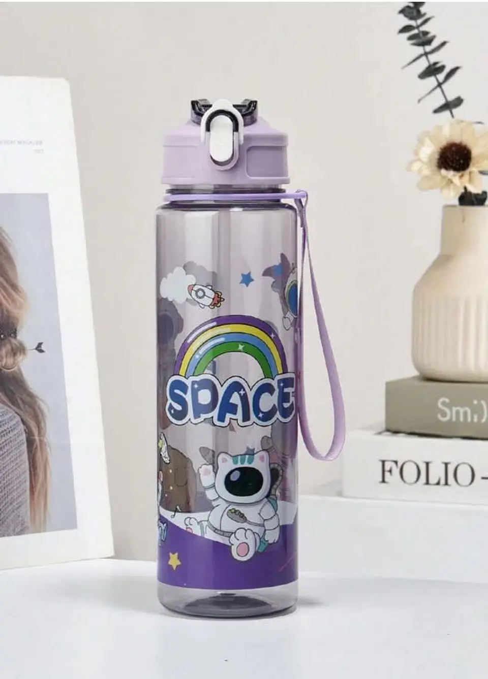 BOTELLA DE AGUA DISEÑO ASTRONAUTA 1100ML- POR MAYOR 9