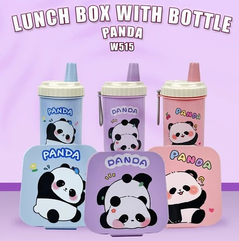 SET LONCHERA + TOMATODO PANDA KAWAI - POR MAYOR