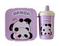 SET LONCHERA + TOMATODO PANDA KAWAI - POR MAYOR - Miniatura 4