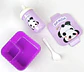 SET LONCHERA + TOMATODO PANDA KAWAI - POR MAYOR - Miniatura 2