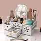 JOYERO ORGANIZADOR ESPEJO REDONDO LAZO CON DISPENSADOR DE PAPEL BLANCO- POR MAYOR - Miniatura 1