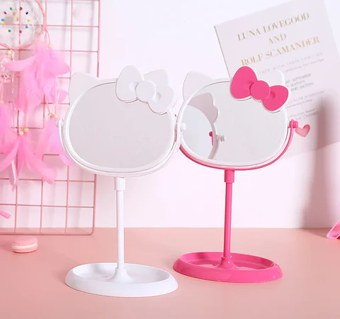 DOBLE ESPEJO PEDESTAL HELLO KITTY - POR MAYOR